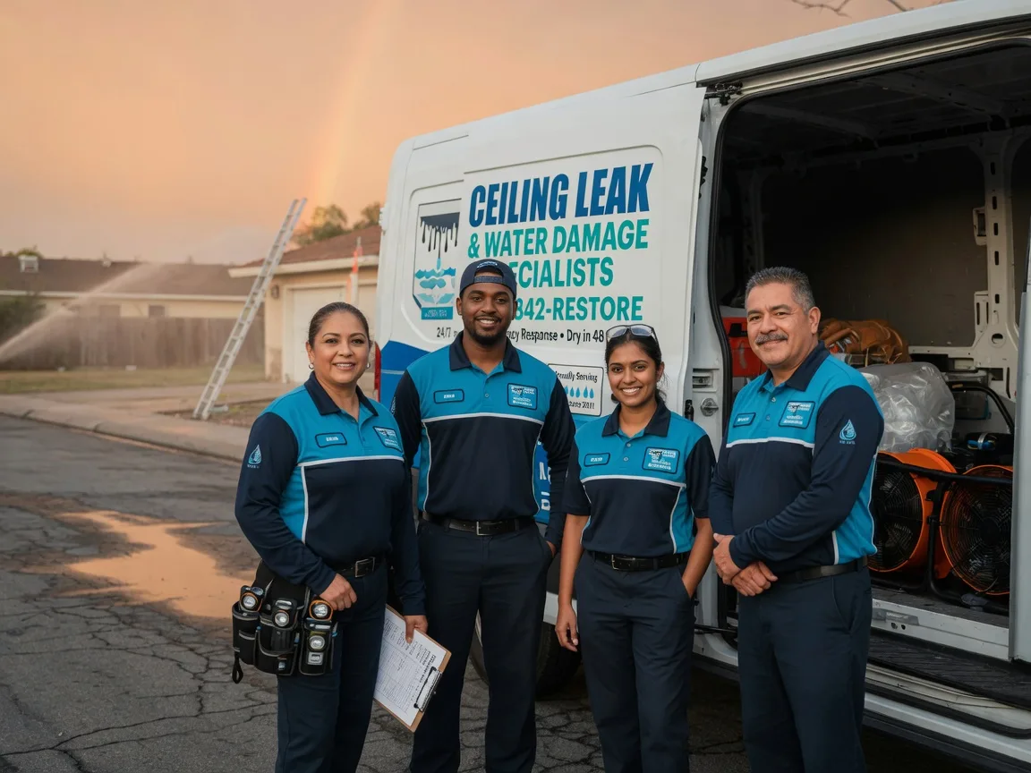 Ceiling Leak Cleanup company in Wills Point, TX