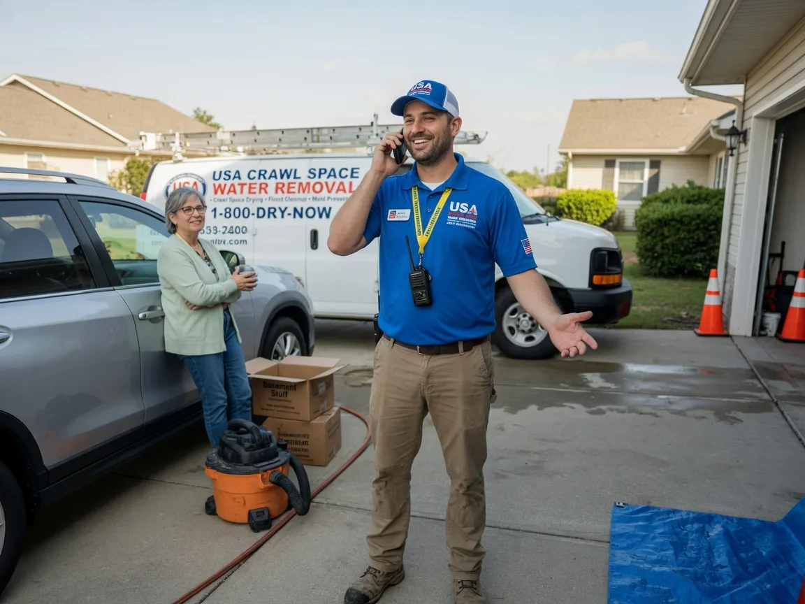 Crawl Space Water Removal Wills Point, TX FAQs